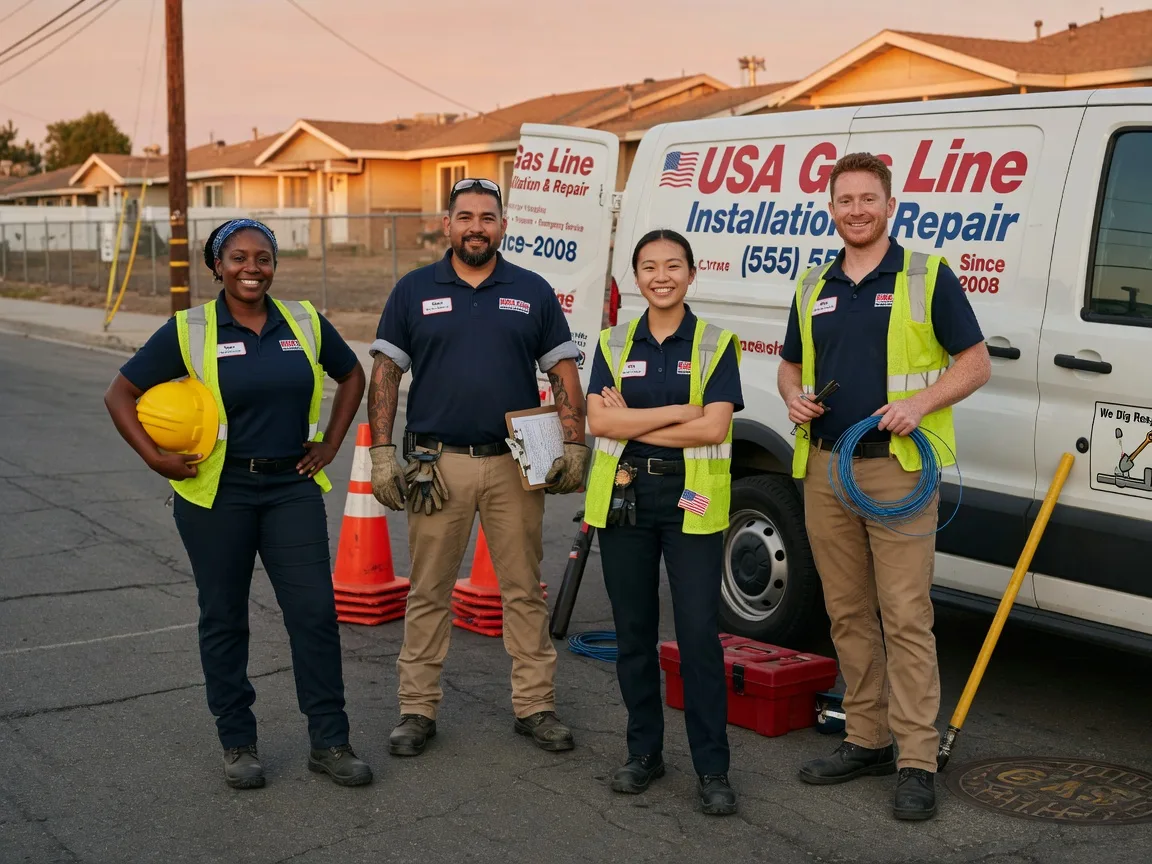 Gas Line Installation company in Burkett, TX
